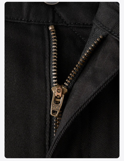 SIMWOOD 2025 Autumn Winter New Regular Straight Pants Men 320gsm Fabric Smart Casual Chinos Trousers.