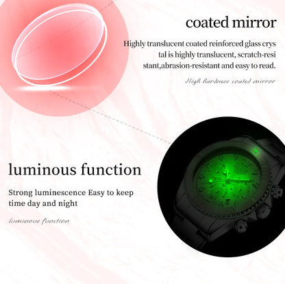 OLEVS 5632 Womens Watch Elegant Luxury Quartz Watch Zircon Scale Waterproof Luminous Automatic Date Ladies Watch Gifts Original.