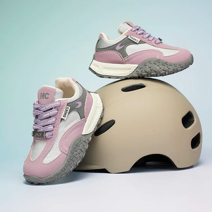 Girls Trendy Athletic Sneakers Durable Suede Comfortable Fit NonSlip Rubber Outsole Kids Causal Shoes Non-slip Boys Sports Shoes.