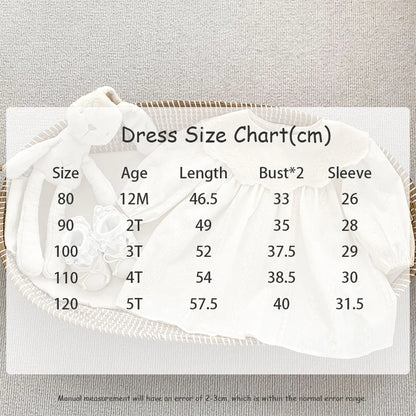 Frühling Baby Body Schwestern Kleid Blume Stickerei Kleid für Kleinkind Mädchen Kleinkind Outfit.