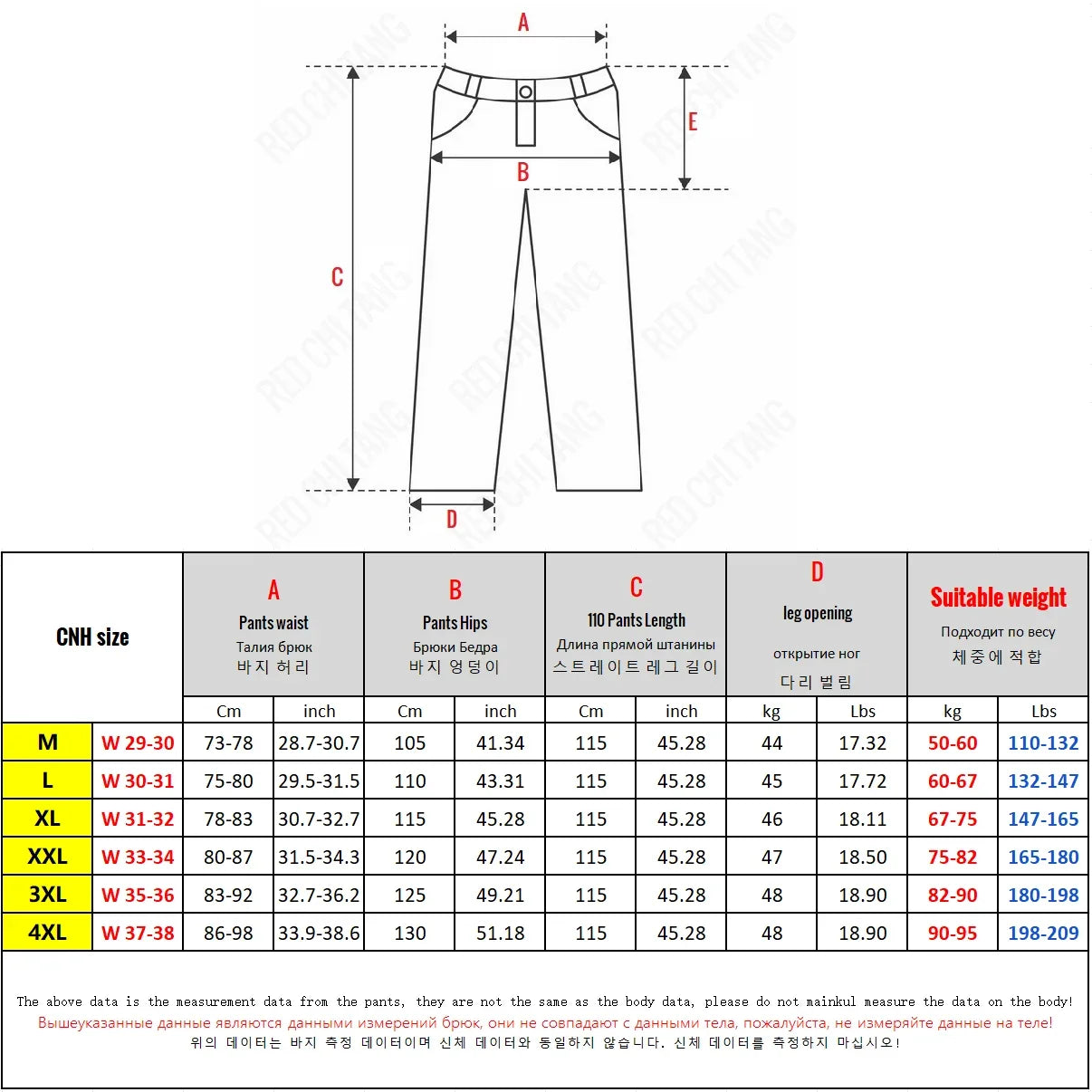 New in Tall Men Cargo Pants Elastic Waist Extra Long Length 115cm Male Waterproof Trousers Lengthened Slim Thin Leg 190cm 200 Cm.