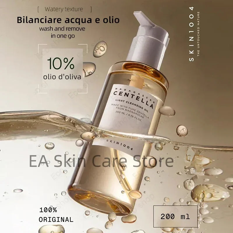 SKIN1004 Madagascar Centella Skincare Whitening 3Pcs/Set Brightening Serum Cleansing Gel Foam Toner Korean Skin Care Products.