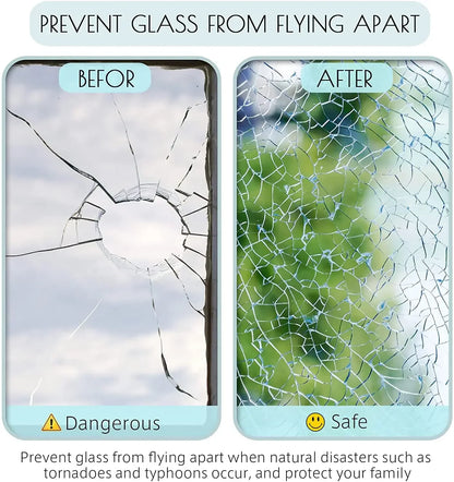 AFDB One Way Window Film, Mirror Effect Tint Glass Covering for Home Office,Reflective Heat Control Anti UV Glass Door Sticker.