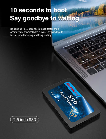 SSD Hard drive disk 128GB 256GB 512GB 2TB 64GB 1TB 32GB solid state drive disk for laptop desktop 4TB computer HDD high speed.