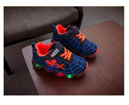 Autumn children's shoes, children's luminous shoes, men's and women's running shoes, baby flashing shoes, LED lights, sneakers.