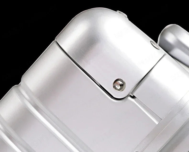 TravelTrolley-Gepäck, 20 Zoll, Handgepäck, Kabinenkoffer, Reisetaschen, Rollgepäck, Reisekoffer aus Aluminium-Magnesium-Legierung.