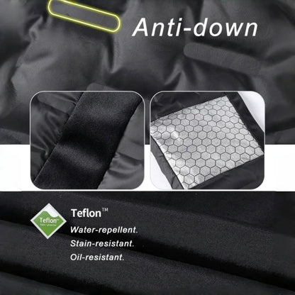 Winter Down Pants Men 90% White Duck Down Padded Warm Pants Snow Outdoor Waterproof Windproof Straight Thermal Puffer Trousers.