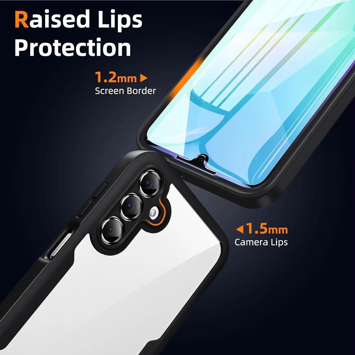 Full Body Protection Shockproof Case for Samsung Galaxy A17 A56 A36 A26 A16 5G A55 A35 A25 A15 Protective Cover Funda Coque Capa.