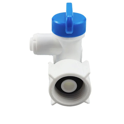 1/2'' Thread to 1/4 3/8 Tube Water Adapter RO Feed Ball Valve Faucet Water Filter Reverse Osmosis System for Water Purifier Tap