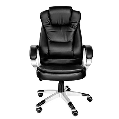 Bürostuhl Chefsessel Drehstuhl Bürostuhl Schreibtischstuhl mit Rollen Schwarz