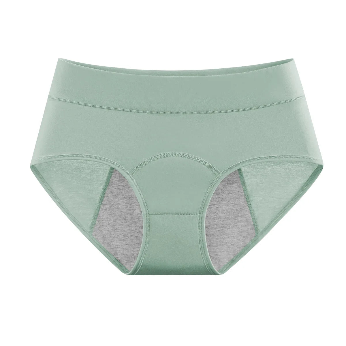 3pcs Cotton Women's Mid Waist Leak Proof Menstrual Panties Female Widen Period Physiological Briefs Lady Ventilate Comfort Panty.