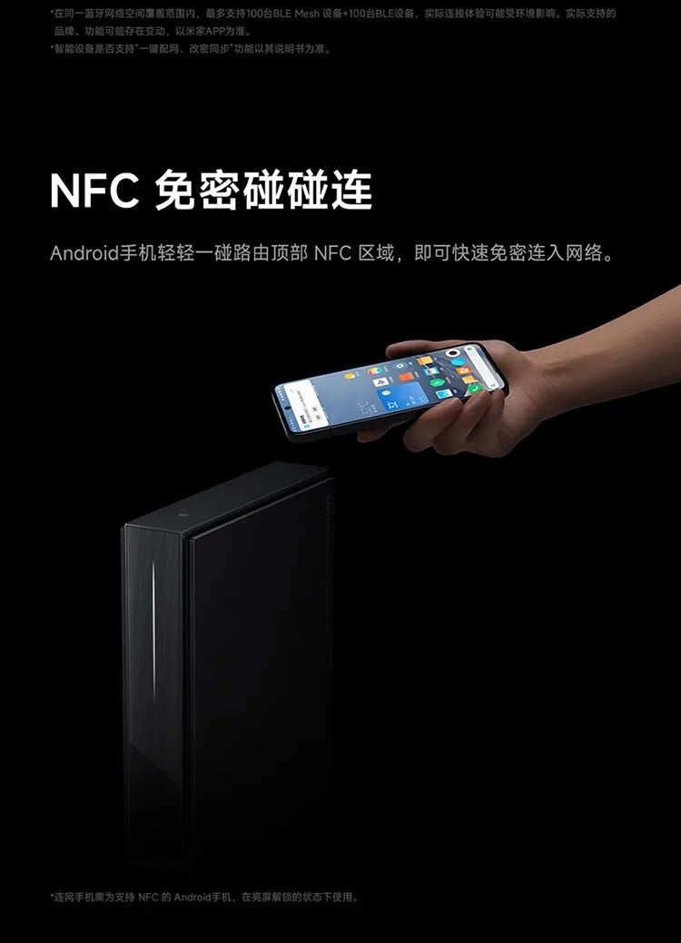 Xiaomi Router BE6500 Pro Wifi 7 Hub Gateway IPTV 2.5G Ethernet Port 1GB Large Memory OFDMA IPV6 WPA3 Repeater Signal Amplifier