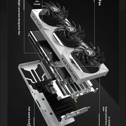GALAX 5060ti rtx 5060 ti 256-bit GDDR7 Gaming Graphics Card Desktop placa de video Video Card RTX5060TI 8G.