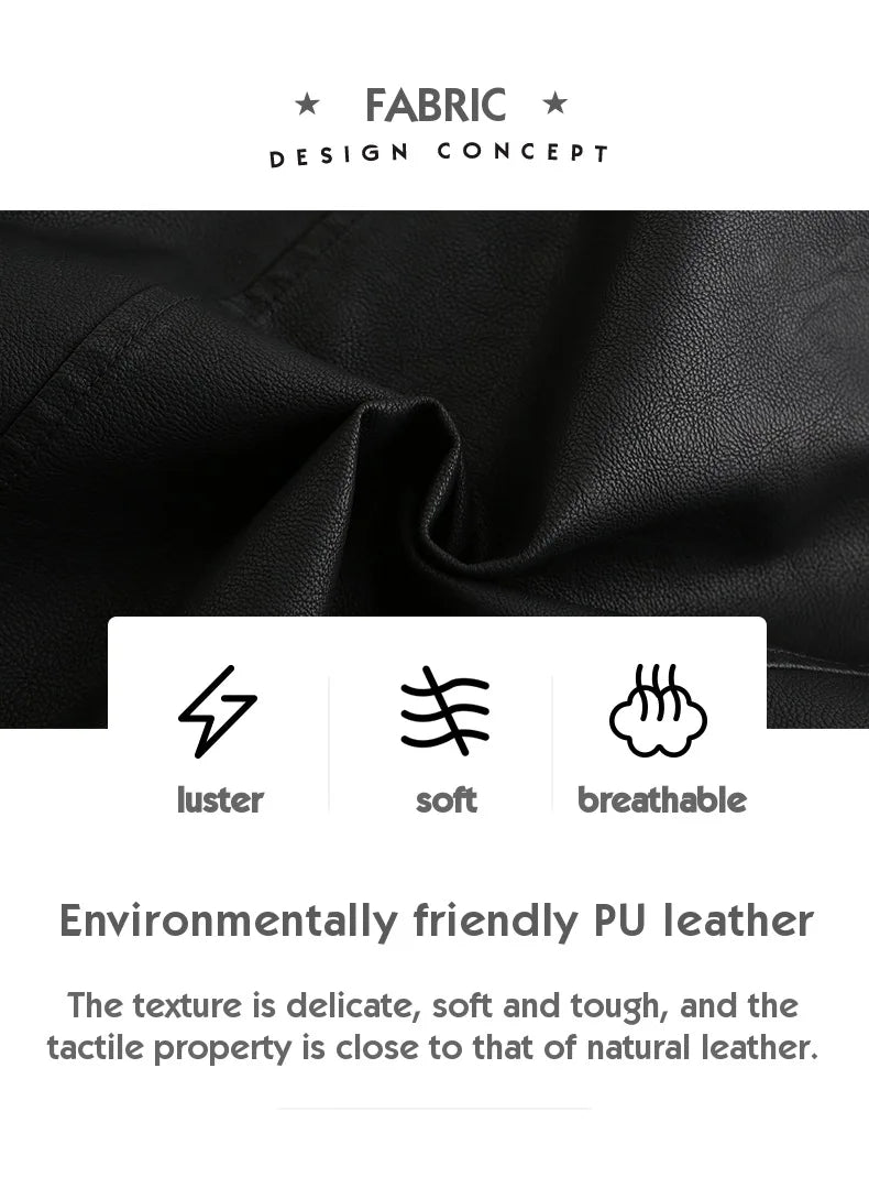 Women's Elegant Stand-up Collar Solid Jacket 2022 Female Three-dimensional Pattern Coat S-4XL New Pu Faux Leather Jacket Women.