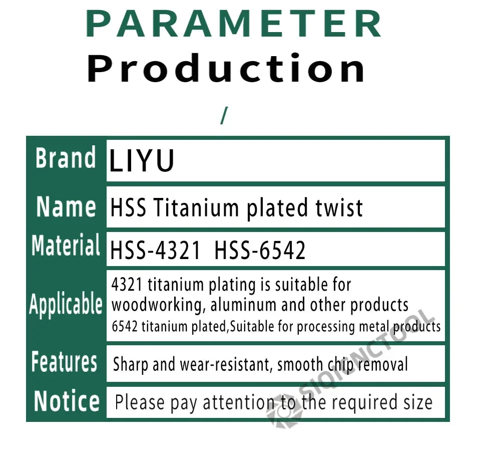 LOCO 50 Stück Titanbeschichtete Bohrer HSS Schnellarbeitsstahl-Set Werkzeug Hochwertige Elektrowerkzeuge 1/1,5/2/2,5/3 mm