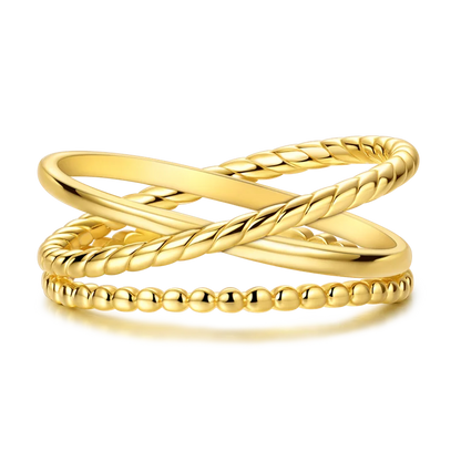 925 Sterling Silver Rings Gold Color Sparking Popular LOVE Wedding Ring Certified Women Engagement Jewelry Anniversary Gifts.