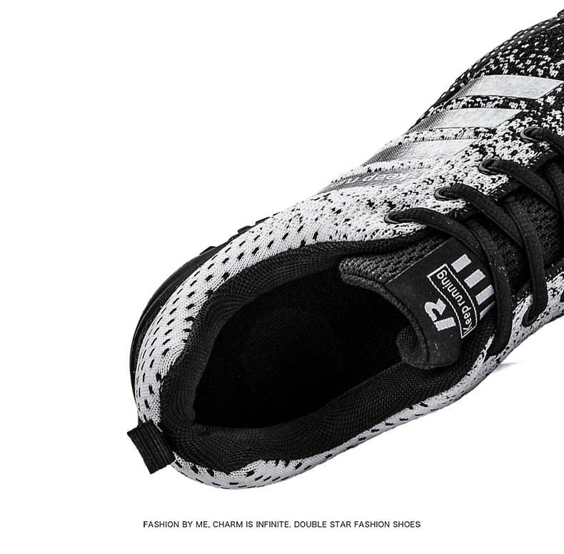 Men Running Shoes Mesh Fashion Sneakers Breathable Casual Sport Shoes Outdoor Walking Jogging Tennis Shoes Athletics Plus Size.