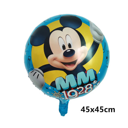 Mickey Minnie Folienballon Mickey Mouse Luftballons Minnie Geburtstag Party Dekor Kinderspielzeug Babyparty Ball Kinder Cartoon Geschenk