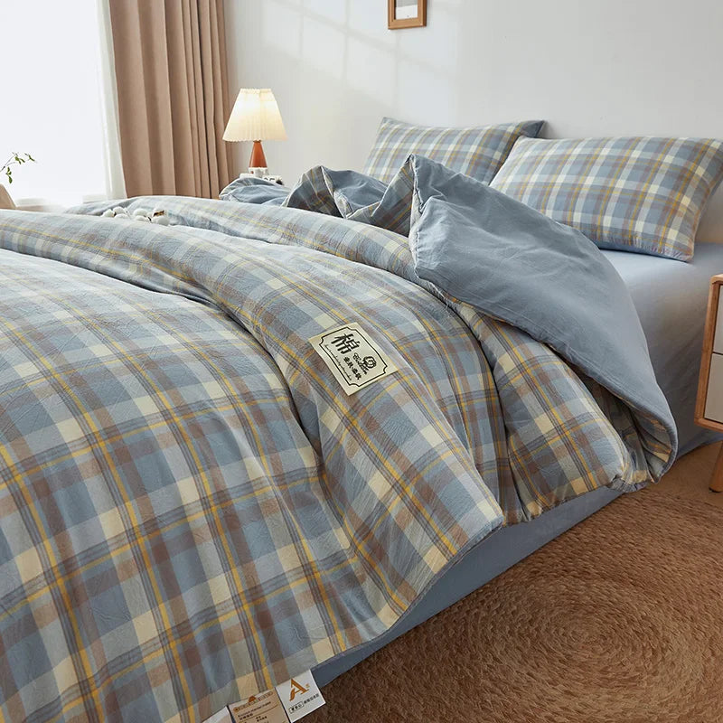 nordic quilt cotton 100% double bed comforters winter comforters King size duvet 220x240 cm winter Plaid comforter queen single