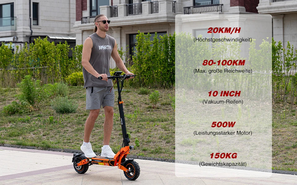 RCB electric scooter D7/D7 PRO ABE (premium version), NFC/ Turn Signal/APP, 500W Motor Peak 1600, 3 Speeds E Scooter for Adults.