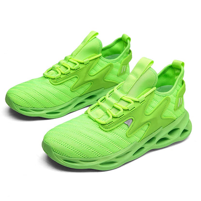 YRZL Sports Shoes Men Mesh Breathable Athletic Sneakers Lightweight Soft Sole Comfortable Walking Running Shoes for Men Non Slip.