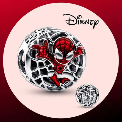 100% 925 sterling silver Disney 100th anniversary charm beads suitable for original DlY bracelet, women's fashion gift