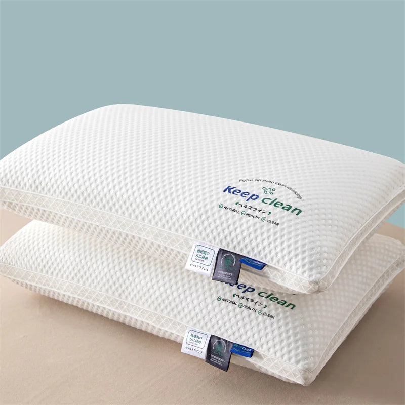 1pc 48x74CM Twisted Pillow  - Hotel Grade Neck Support Pillow Core Designed for Sleep Aid And Home Use.