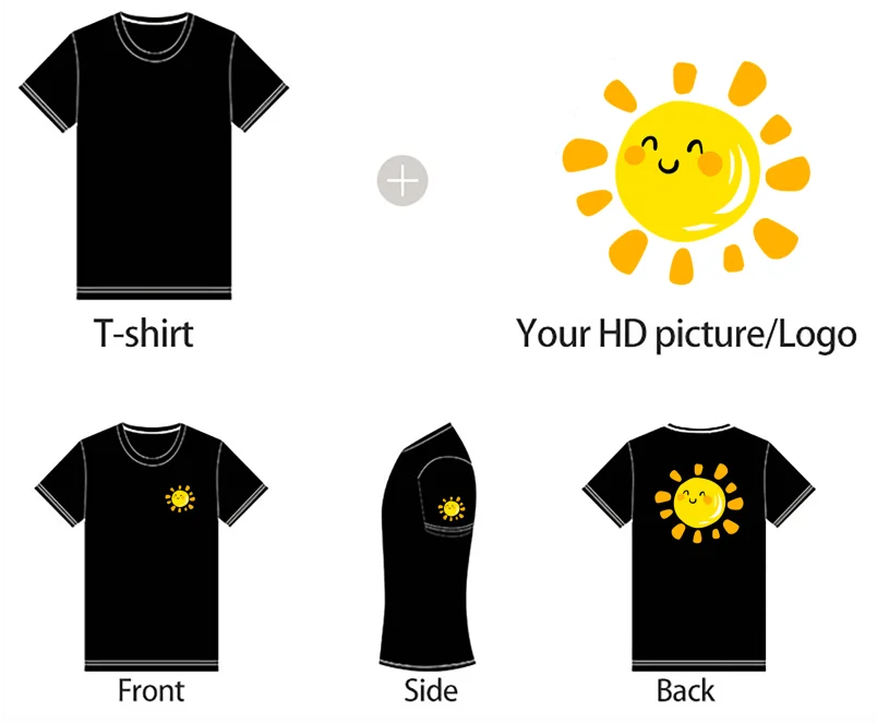 Quick Dry Long Sleeve T-shirt Custom Logo High Quality Round Neck Sports T-shirt Printing Design Company Team Shirt Embroidery.