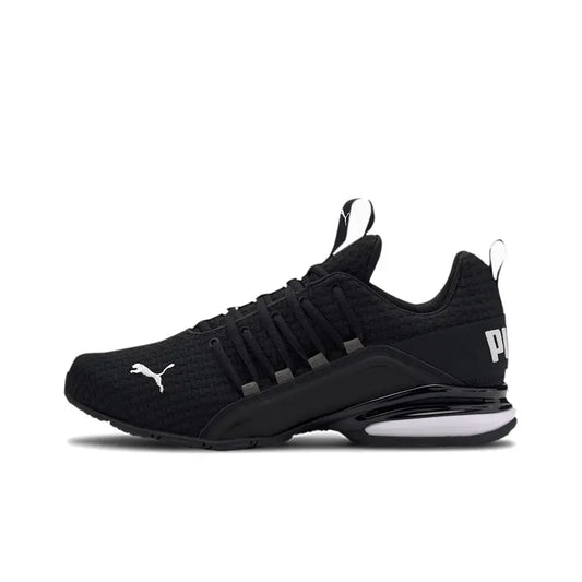 Puma Axelion Block Herren und Damen Unisex Laufschuhe Sport Sneakers