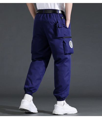 Fan Pants Cold Fishing Pure Cotton Site Welder Camping Ride Climbing Hiking Sports Fan Suit Air-Conditioning Clothes Fan Cooling