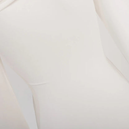 AVV Sexy Cross Pleated Off Shoulder Long Sleeve Skinny Bodysuit Ladies Hot Sexy 2024 One Piece Basic Autumn＆Spring Tops