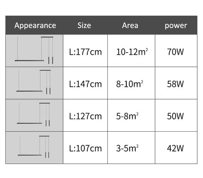 Esszimmerlampe Küchenleuchten Wort lange Restaurant Kronleuchter moderne minimalistische Bürolampen Nordic Bar Insel Kronleuchter.