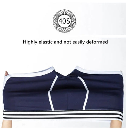 Männer weiche Unterhose Trunks Baumwolle hochwertige Unterwäsche u konvexe Tasche Höschen Cueca mittlere Taille atmungsaktive Boxershorts homme