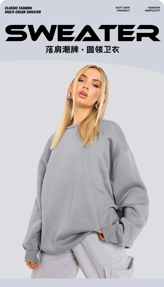 Herbst plus Größe Frauen Sweatshirt neue Jugend Tennis Club 1998 Logo Print Hoodie lose warme Pullover Fleece weiche weibliche Kleidung