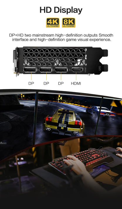 MLLSE RTX 3060 12GB Graphics Card GDDR6 192Bit PCI Express 4.0 ×16 8Pin NVIDIA GPU Rtx 3060 Gaming Video Card Placa De Video.