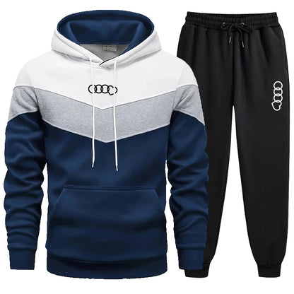 Herrenbekleidung, lässiges Sweatshirt, Anzug, Sweatshirts für Herren, tägliche dreifarbige Hoodies, heiße, hochwertige 2024, Sport-Trainingsanzug, Joggen.