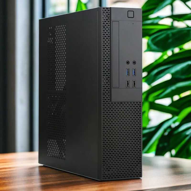 MINI itx Case Horizontal MATX/ITX Main Board Small 1u Power Supply Half High Graphics Card with Optical Drive HTPC Case.