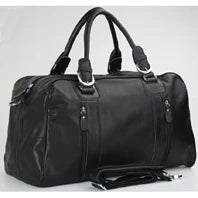 Vintage Crazy Horse Echtes Leder Männer Reisetaschen Gepäck Reisetasche Leder Männer Duffle Bag Große Männer Wochenende Tasche Übernachtung.