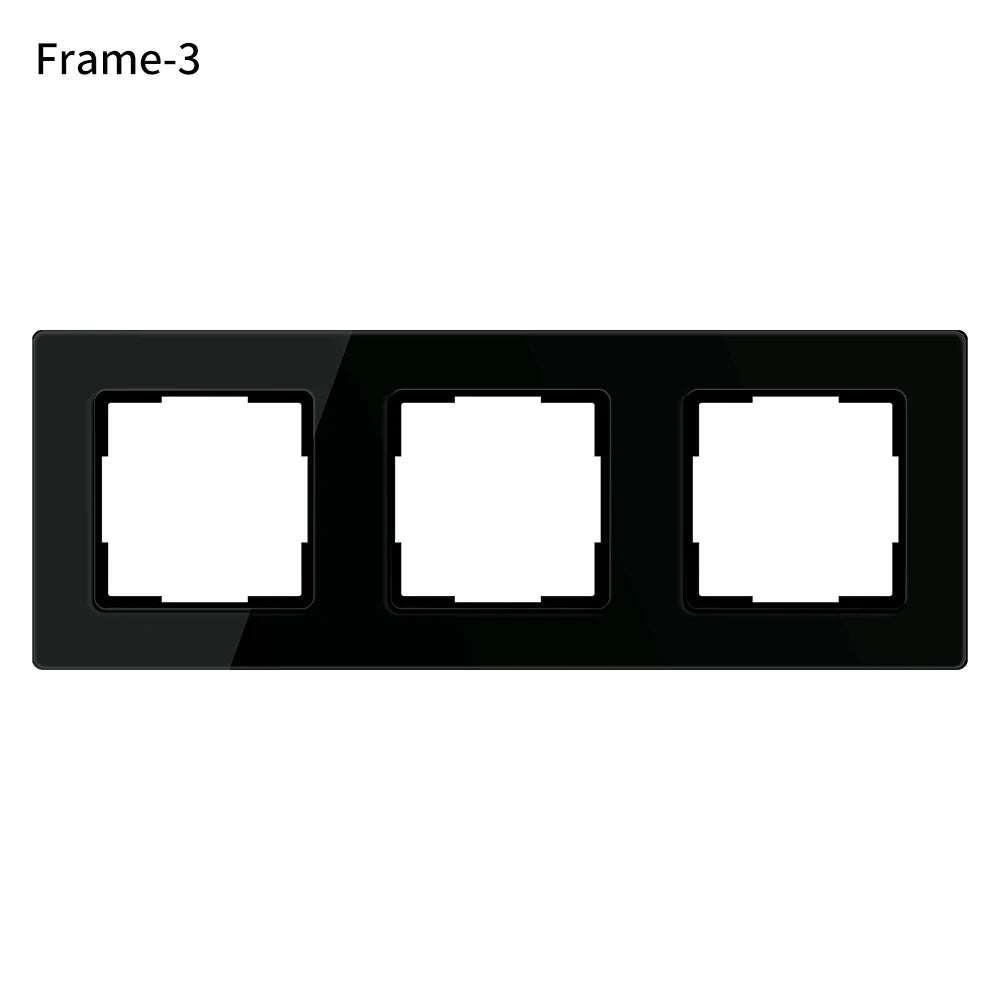 AVATTO Tuya WiFi Smart Lichtschalter/Vorhangschalter, Multi-Frame-Kombinationslichter und Vorhangschalter unterstützen Alexa Google Home