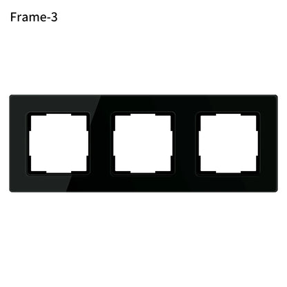 AVATTO Tuya WiFi Smart Lichtschalter/Vorhangschalter, Multi-Frame-Kombinationslichter und Vorhangschalter unterstützen Alexa Google Home