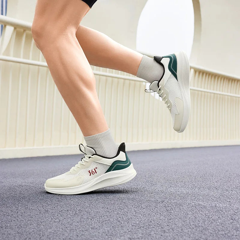 361 Degrees Men Running Shoes Wear-resistant Comfortable Soft Supportive Jogging Lightweight Breathable Male Sneakers 672422252.