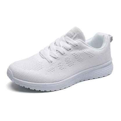 Fashion Breathable Women Casual Shoes  Walking Mesh Flat Shoes Woman White Sneakers Women 2022 Tenis Feminino Female Shoes.