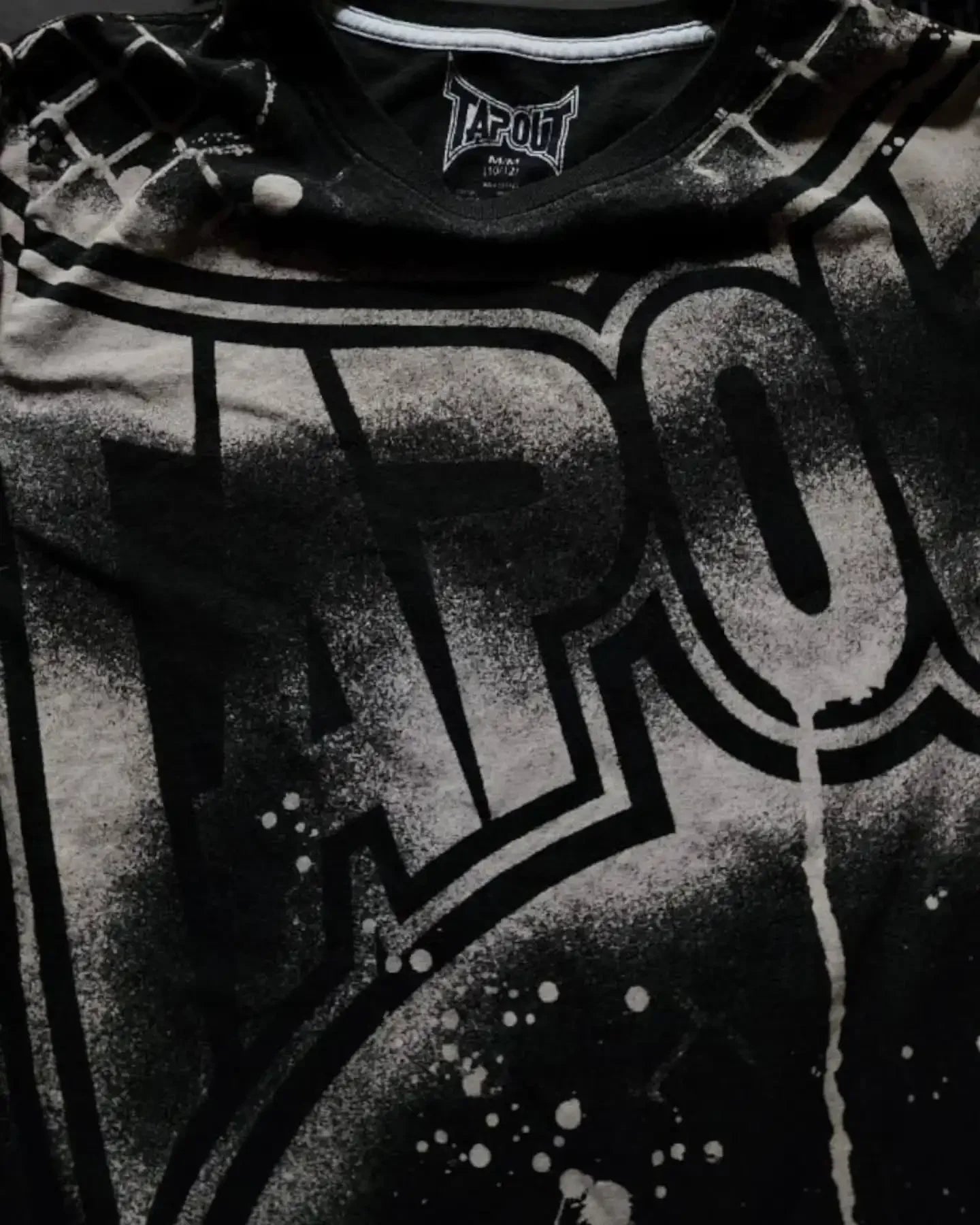 Y2K Oversized Long Sleeve Tapout T-Shirt Hip Hop Gothic Streetwear Unisex Couple Tee Summer Casual Fashion Round Neck Loose Fit.