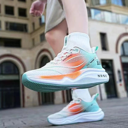 Men's Sneakers Breathable Running Shoes Lightweight Platform Shoes Comfortable Soft Casual Shoes Outdoor Non Slip Tennis Shoe.