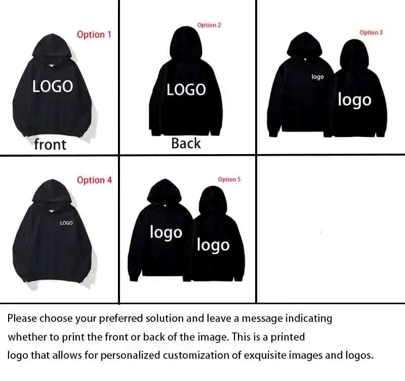 Customized hooded shirt for men and women, featuring photos and logos of your design. High end gifts in EU sizes.