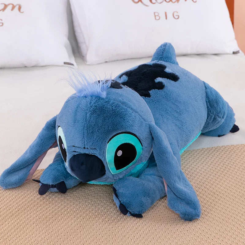45-80cm Lilo & Stitch Disney Plush Doll Big Stuffed Animals Toys Pillow for Sleep Children Birthday Gift Valentine's Day Present