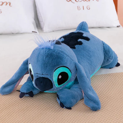 45-80cm Lilo & Stitch Disney Plush Doll Big Stuffed Animals Toys Pillow for Sleep Children Birthday Gift Valentine's Day Present