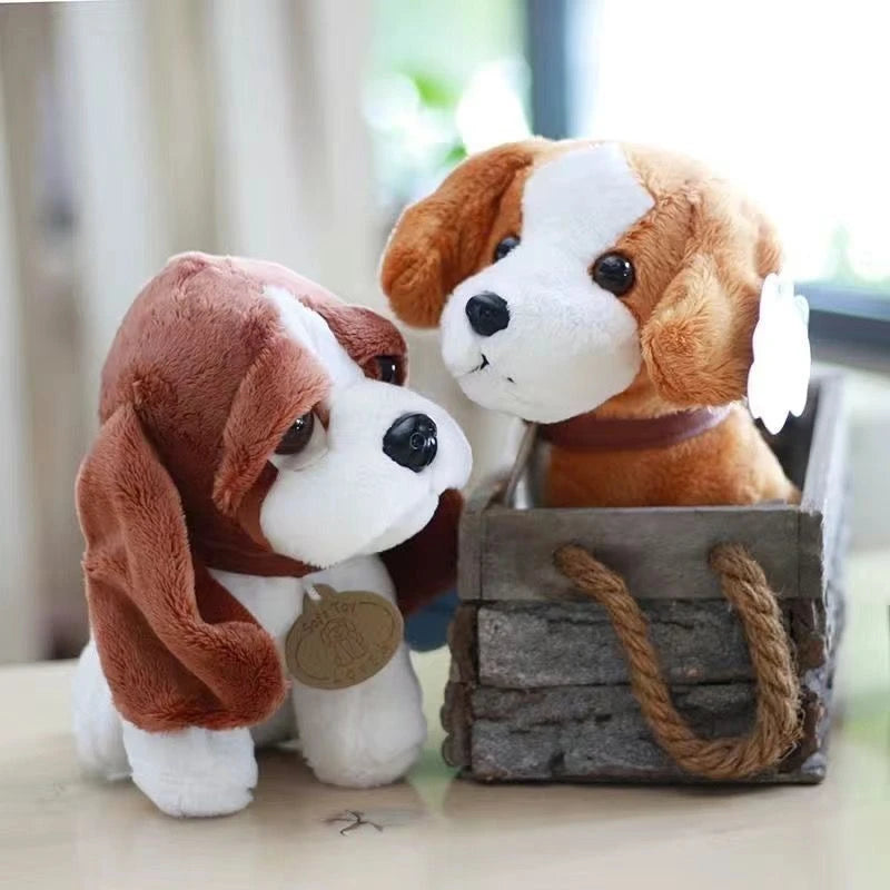 20CM Cute Puppy Plush Toy Kawaii Small Pet Dog Husky Golden Retriever Doll Send Children Birthday Christmas Gift.