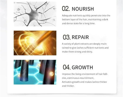 Fast Eyelash Growth Serum Eyebrow Hair Growth Anti Hairs Loss Product Prevent Baldness Fuller Thicker Lengthening Eyebrow Makeup.