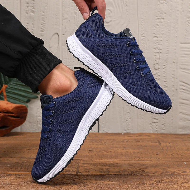 Lightweight Men's Casual Shoes Breathable Comfortable Men's Casual Sneakers 2025 New Outdoor Anti Slip Walking Shoes Sizes 36-44.